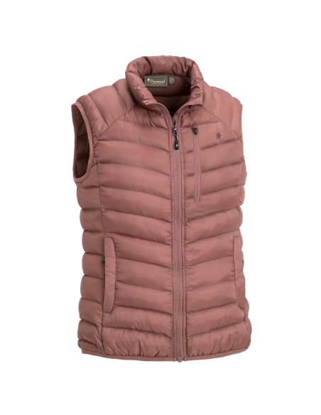 Pinewood Abisko Insulation Vest Dam - Marron Rose