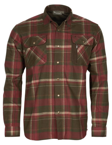 Pinewood Cornwall Shirt - DGreen DCopper