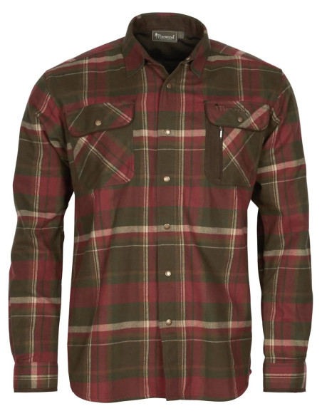 Pinewood Cornwall Shirt - DGreen DCopper