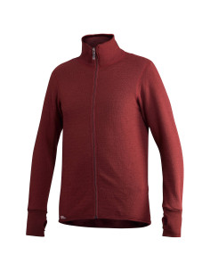 Woolpower Full Zip Jacket 400 - Rust Red