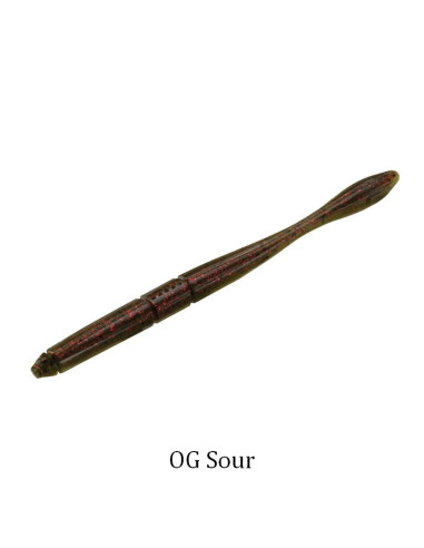 13 Fishing Bubble Butt Worm 12,7cm 8-pack