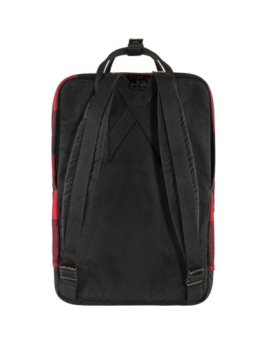 Fjällräven Kånken Re-Wool Laptop 15 - Red Black