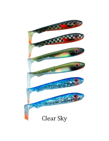 Svartzonker McRubber Bass 8cm Mix 6-pack