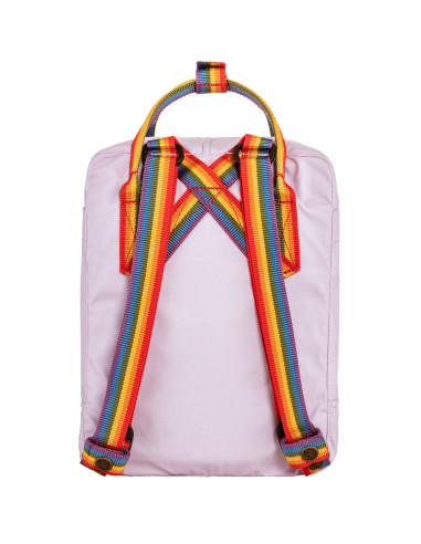 Fjällräven Kånken Mini - Pastel Lavendel Rainbow Pattern