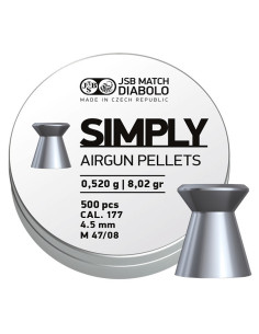 JSB Simply 4,50mm 0,520g 500-pack