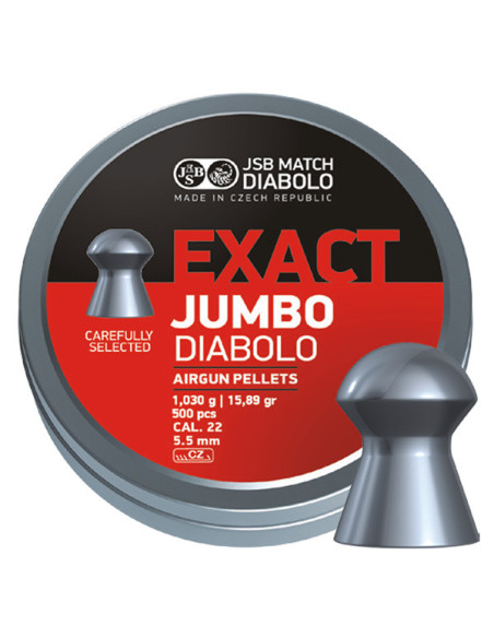 JSB Exact Jumbo 5,50mm 1,030g 500-pack
