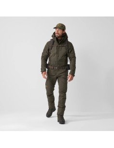 Fjällräven Lappland Hybrid Jacket - Dark Olive 2