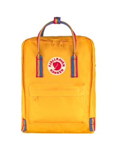 Fjällräven Kånken Rainbow Mini Warm Yellow-Rainbow Pattern