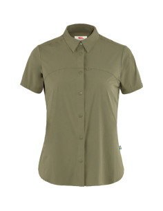 Fjällräven High Coast Lite Shirt SS W Green