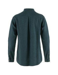 Fjällräven Övik Hemp Shirt LS W Mountain Blue 2