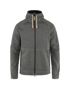 Fjällräven Övik Fleece Hoodie - Dark Grey