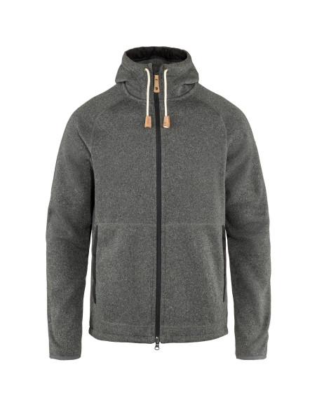 Fjällräven Övik Fleece Hoodie - Dark Grey