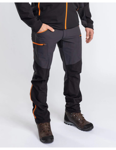 Pinewood Abisko Light Stretchbyxor DAthracite Black