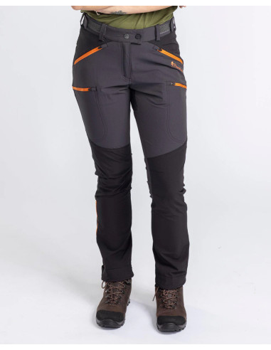 Pinewood Abisko Light Stretch Dam Byxor DAntracite Black