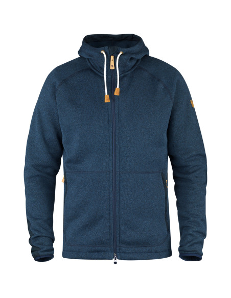 Fjällräven Övik Fleece Hoodie Women - Navy