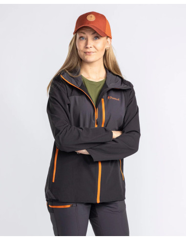 Pinewood Abisko Light Stretchjacka Dam DAnthracite Black