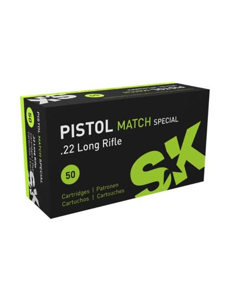 SK Pistol Match Special 22LR 40gr 50-pack