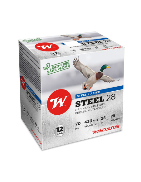 Winchester Steel 12-70 28g US5 25-pack