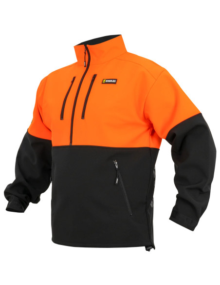 Swazi Hi-Vis Windcheetah Top Blaze Black