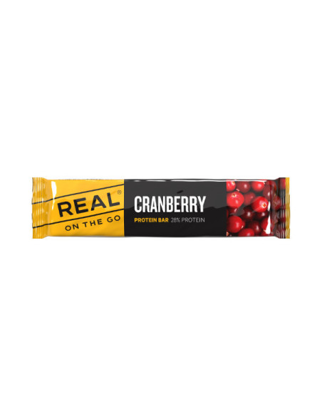 Real Protein Bar 40g Cranberry