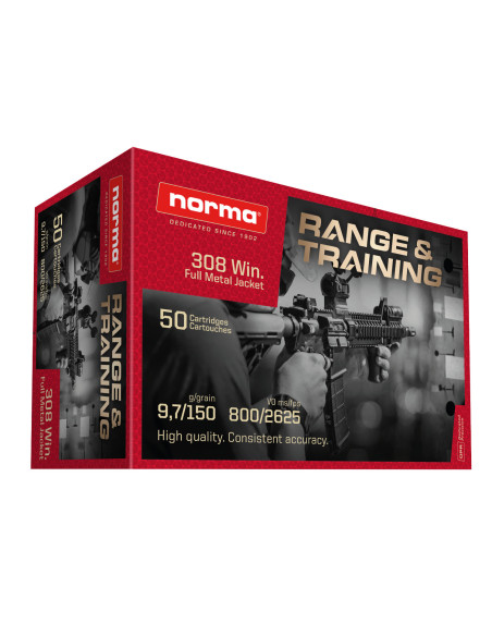 Norma Range & Training 308Win 9,7gr 50-pack