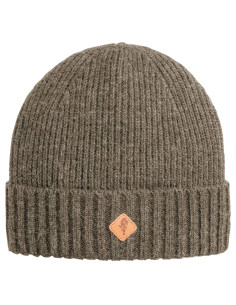 Pinewood Knitted Wool Hat - Mole Melange