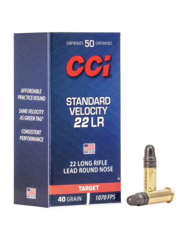 CCI Standard 22LR 40gr 50-pack