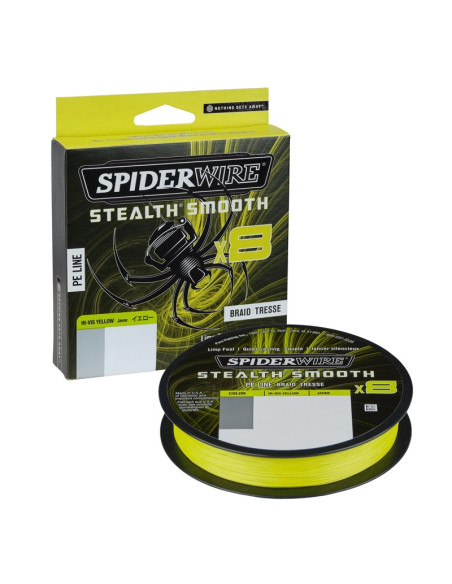 Spiderwire Stealth Smooth 8 HiViz Yellow 150m