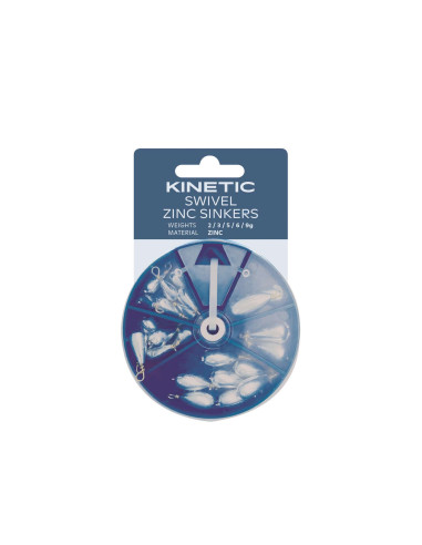 Kinetic Swivel Zinksänken Sortimentask