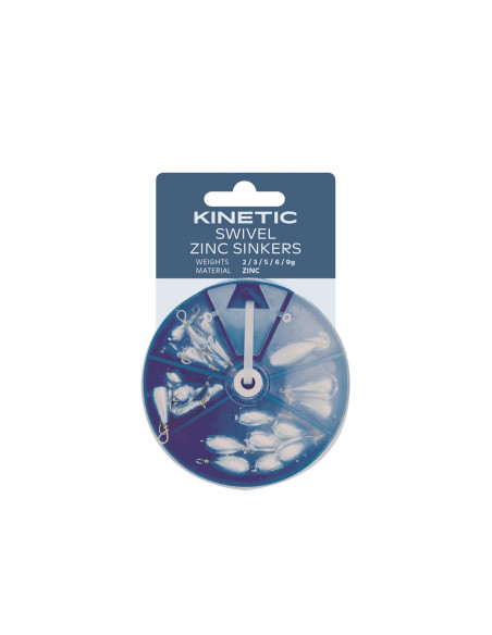 Kinetic Swivel Zinksänken Sortimentask