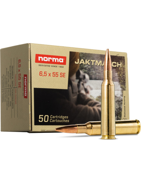 Norma Jaktmatch 6,5x55 8gr 50-pack