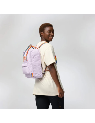 Fjällräven Kånken Rainbow - Black Rainbow Pattern