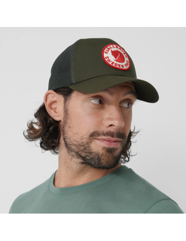 Fjällräven 1960 Logo Långtradarkeps Dusty Rose