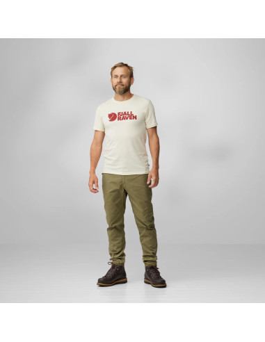 Fjällräven Logo T-shirt M Terracotta Brown
