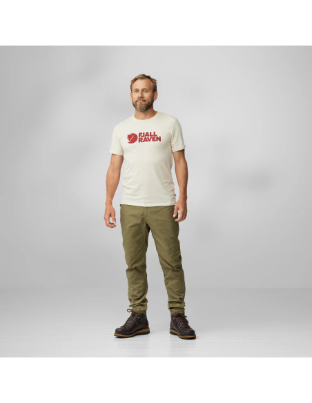 Fjällräven Logo T-shirt M Terracotta Brown