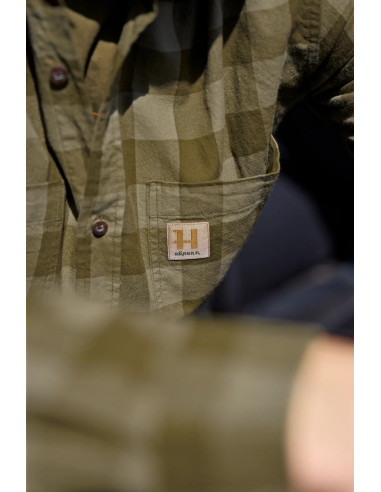 Härkila Scandinavian Skjorta Dark Olive Check