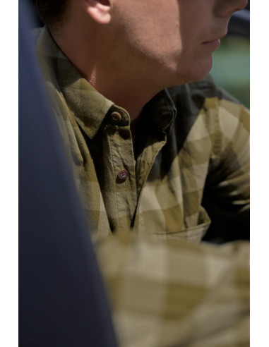 Härkila Scandinavian Skjorta Dark Olive Check