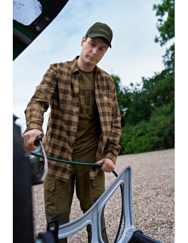 Härkila Scandinavian Skjorta Antique Bronze Check