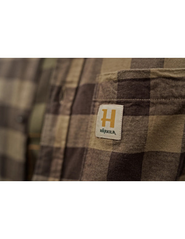 Härkila Scandinavian Skjorta Antique Bronze Check