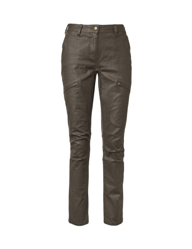 Chevalier Vintage Pants Women - Leather Brown