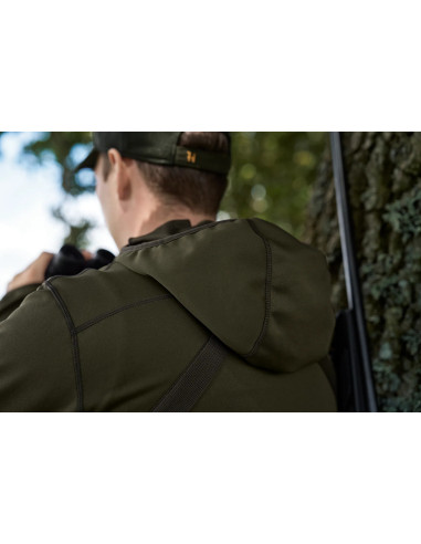 Härkila Deer Stalker Full Zip Fleece Hoodie Willow Green