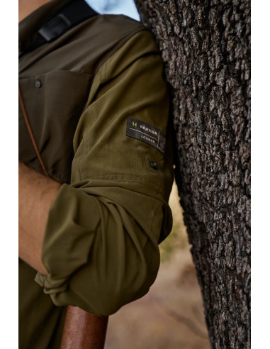 Härkila Logmar Skjorta Dark Olive Willow Green