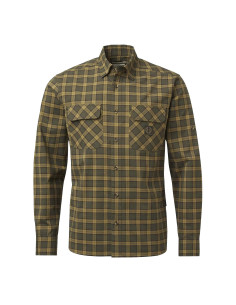 Chevalier Creek Shooting Fit Coolmax Shirt Men Moss Checked