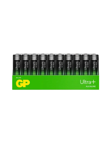 GP Ultra Plus AA Batterier 40-pack