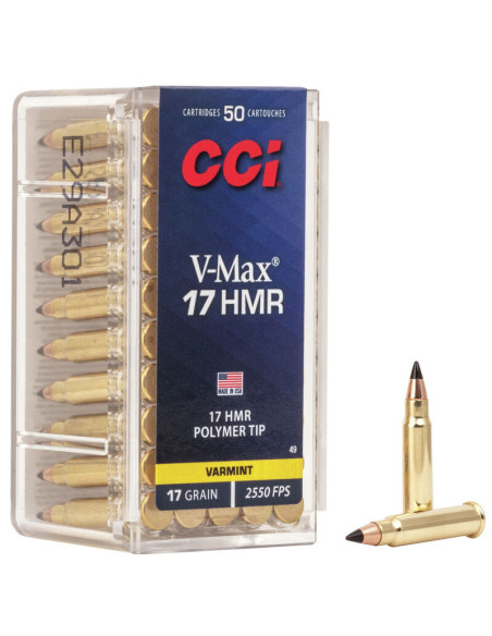 CCI V-Max 17HMR 17grain 50-pack