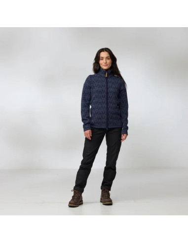 Fjällräven Snow Cardigan W Dark Navy