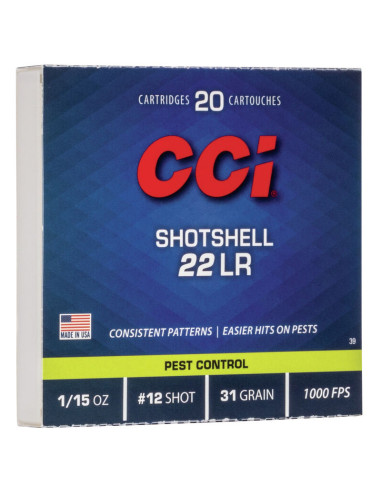 CCI Shotshell 22LR 20-pack