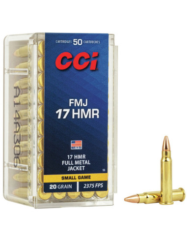 CCI FMJ 17HMR 20grain