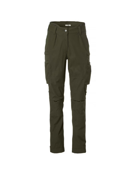 Chevalier Cross Hybrid Pants Women Tobacco Green