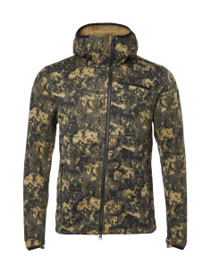 Chevalier Hunter Stretch Zip Hoodie Men Antler Camouflage